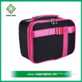 Wholesale Pink Canvas hand tote Denim Cosmetic Bag for wovem